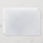 Save The Date Moody Marine verdure minimale économiser la date (Dos)