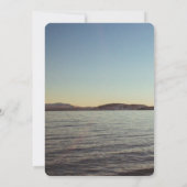 Save the date - Mooi uitzicht aan het meer (Achterkant)