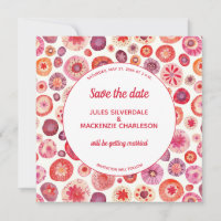Motif Abstrait rose