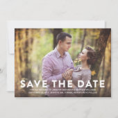 SAVE THE DATE MOTIF | ANNONCE DE MISE EN GARDE (Devant)