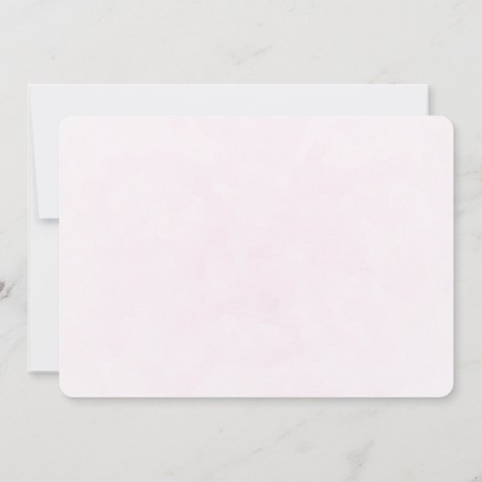 Save The Date Motif arc-en-ciel blanc mignon (Dos)