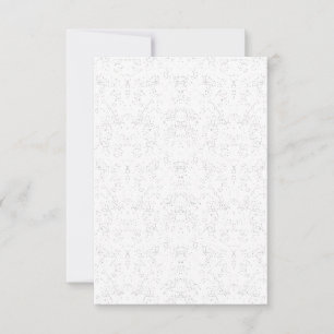 Save The Date Motif Floral Monochrome - Art Élégant Et Sans Couc