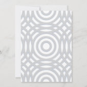 Save The Date Motif géométrique 22 (Dos)