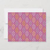 Save The Date Motif Vintage de luxe (Dos)