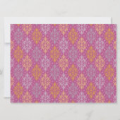 Save The Date Motif Vintage de luxe (Dos)