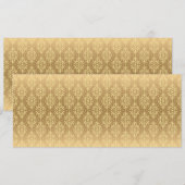 Save The Date Motif Vintage de luxe 2 (Devant / Derrière)