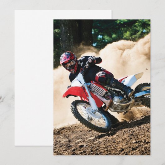 Save The Date Motocross (Devant / Derrière)