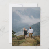 Save The Date Mountain Love Orange (Dos)