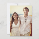 Save The Date Mr & Mrs Flip Flops Daisies Beach Wedding Photo (Dos)