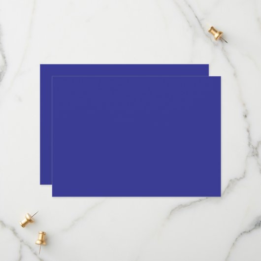Save The Date mur bleu avec horloge (Devant/Arrière en situation)