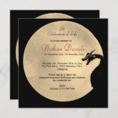 Save The Date Mythical Dragon Celebration of Life Card (Devant / Derrière)