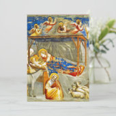 Save The Date Nativité Naissance de Jésus (Debout devant)