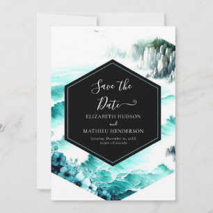 Save The Date Nature Printable Mariage nautique