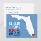 Save the Date - - Nederland Aankondigingskaart (Voorkant / Achterkant)