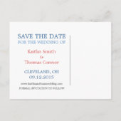 Save the Date - - Nederland Aankondigingskaart (Achterkant)