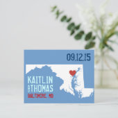 Save the Date -  - Nederland Aankondigingskaart (Staand voorkant)