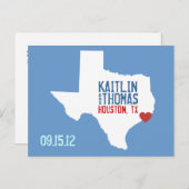 Save the Date -  - Nederland Aankondigingskaart (Voorkant / Achterkant)