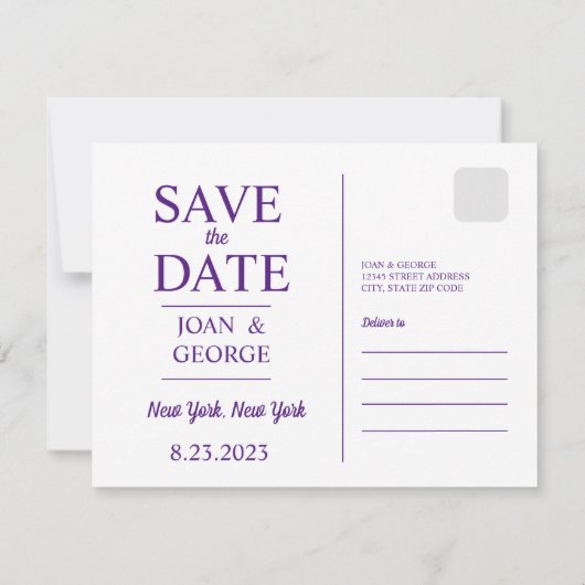 Save The Date New York, (Dos)