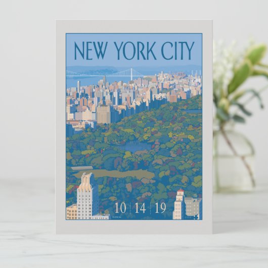 Save The Date New York | Enregistrer la date - Photo (Debout devant)