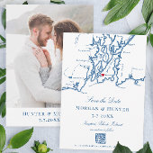 Save The Date Newport Rhode Island Enregistrer la date Elegant c