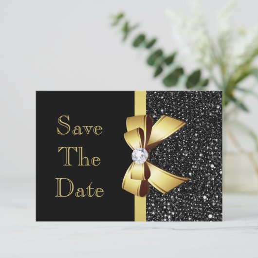 Save The Date N'importe quel âge Anniversaire Enregistrer la dat (Debout devant)
