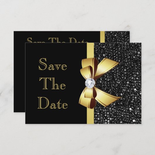 Save The Date N'importe quel âge Anniversaire Enregistrer la dat (Devant / Derrière)