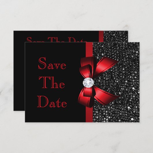 Save The Date N'importe quel âge Anniversaire Enregistrer la dat (Devant / Derrière)