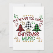 Save The Date Noël (Dos)