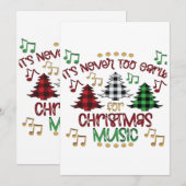 Save The Date Noël (Devant / Derrière)