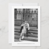 Save The Date Noms Tropicaux Stylish Modernes Destination Mariag (Dos)