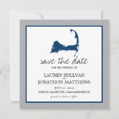 Save The Date North Falmouth Cape Cod Mariage Enregistrer la dat (Devant)
