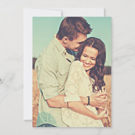 Save The Date Notre Amour n'a pas changé juste notre Date Blush (Dos)