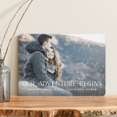 Save The Date Notre aventure commence | Mariage photo