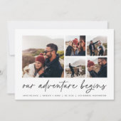 Save The Date Notre aventure commence | Multiphoto (Devant)