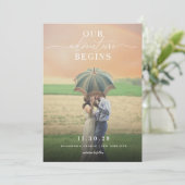 Save The Date Notre aventure commence Script Photo Sauvez le mom (Debout devant)