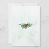 Save The Date Notre aventure Mariage rustique dans une forêt de (Dos)