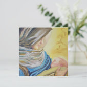 Save The Date Notre Dame du Silence tenant le bébé Jésus (Debout devant)