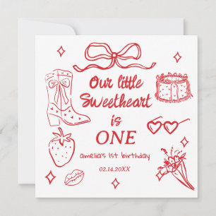Save The Date Notre petit chéri a un anniversaire