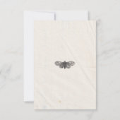 Save The Date NOUS FAISONS Fleurs pressées Mariage naturel et si (Dos)