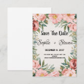 Save The Date Nous nous marions ! Réservez la date (Devant / Derrière)