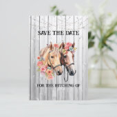 Save The Date Nous sommes en train de devenir des Mariages occid (Debout devant)