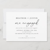 Save The Date Nous sommes engagés dans la partie Engagement mode (Devant)