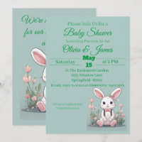 Nous sommes excités pour le petit Baby shower Bunn