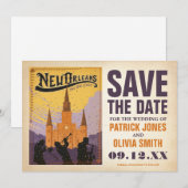 Save the date | Nouvelle-Orléans, LA (Devant / Derrière)