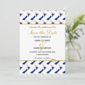 Save The Date NOUVELLE-ZÉLANDE Mariage Evénement Spécial Célébra (Debout devant)