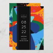 Save the date | Nuit au Musée Invitation (Devant / Derrière)