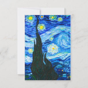 Save The Date Nuit Van Gogh Starry