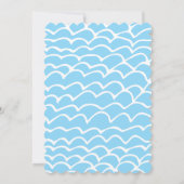 Save The Date O-fish-Ally, Petit Pêcheur, Un Anniversaire (Dos)