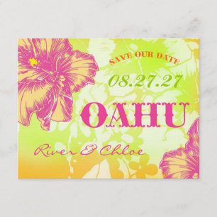 Save The Date OAHU Enregistrer la date