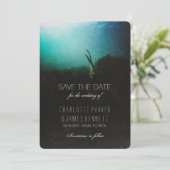 Save The Date Océan tropical Enregistrer la date (Debout devant)